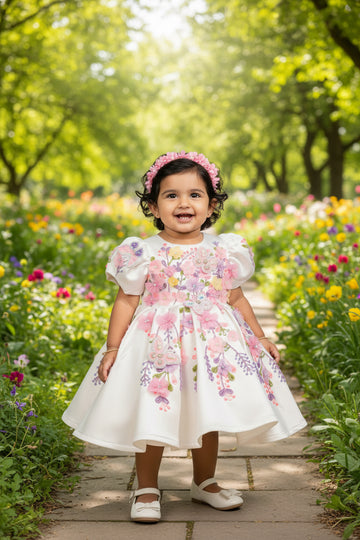White Handmade Dress