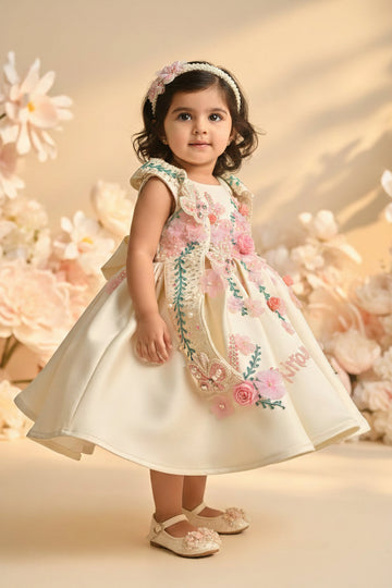 Butter Yellow Handmade Dress