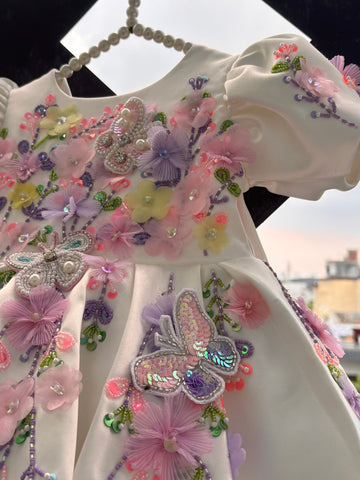 White Handmade Dress