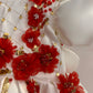 White & Red Baby Dress