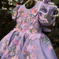 Lavender Handmade Baby Dress