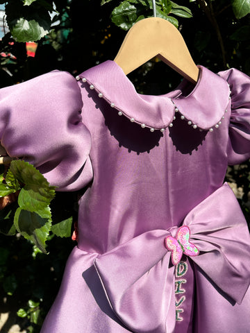 Purple Birthday dress for Girls