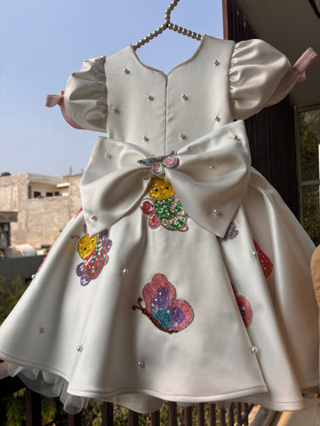 Fairy Hand Painted Baby Dress