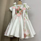 White birthday dress for princess