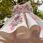 White Handmade 3D Butterfly Dress