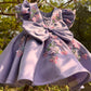 Lavender Handmade Baby Dress