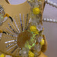 Mustard Yellow Handmade Baby Dress