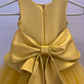 Mustard Yellow Handmade Baby Dress