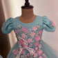 Blue Mother Daughter Dress