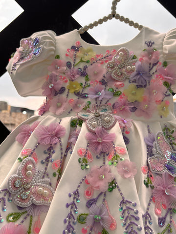 White Handmade Dress