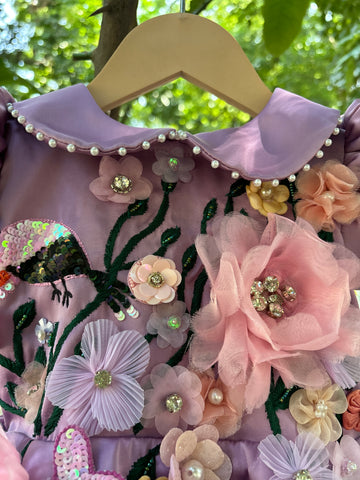 Purple Birthday dress for Girls
