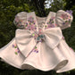 White Handmade Birthday Dress