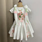 White birthday dress for princess