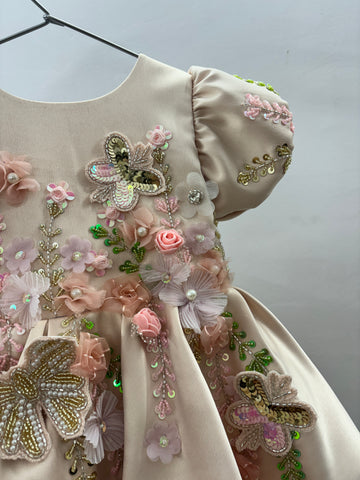 Peace Birthday Dress for baby