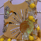 Mustard Yellow Handmade Baby Dress