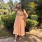 LD- 013 Peach Handmade Anarkali Set
