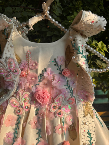 Butter Yellow Handmade Dress