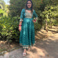 LD- 011 Green Bandhani Print Anarkali