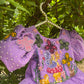 Lavender Handcrafted and Painted Dress
