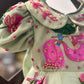 Green Handpainted Baby Dress