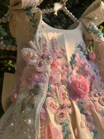 Butter Yellow Handmade Dress