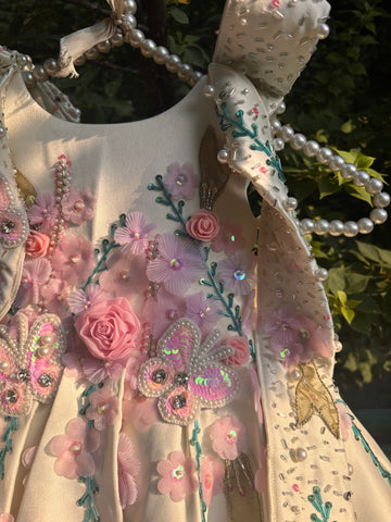 Butter Yellow Handmade Dress