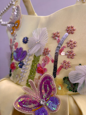 Butter Yellow Handmade Dress