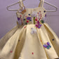 Butter Yellow Handmade Dress