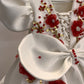 White & Red Baby Dress