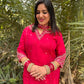 LD-4 Red Handmade Suit Set