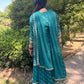 LD- 011 Green Bandhani Print Anarkali