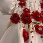 White & Red Baby Dress