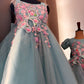 Blue Mother Daughter Dress