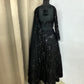 Black saree