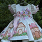 White Handpainted Dress