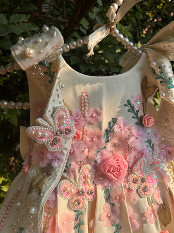Butter Yellow Handmade Dress