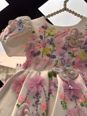 White Handmade Dress