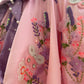 Pink Handmade Lavender Bow Dress