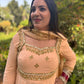 LD- 013 Peach Handmade Anarkali Set