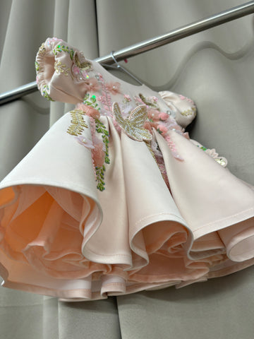 Peace Birthday Dress for baby