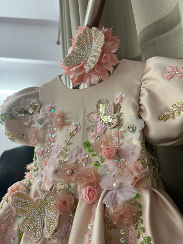 Peace Birthday Dress for baby