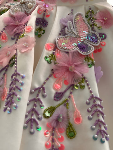 White Handmade Dress