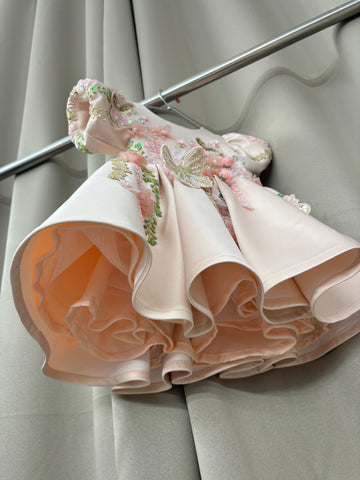 Peace Birthday Dress for baby