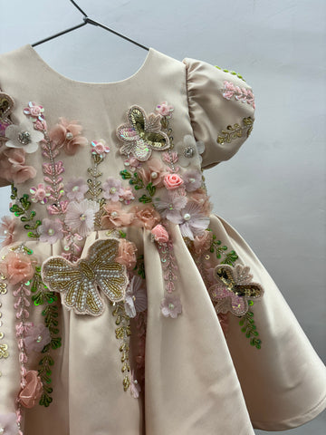 Peace Birthday Dress for baby