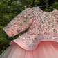Pink Handmade Peplum Dress