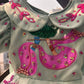 Green Handpainted Baby Dress