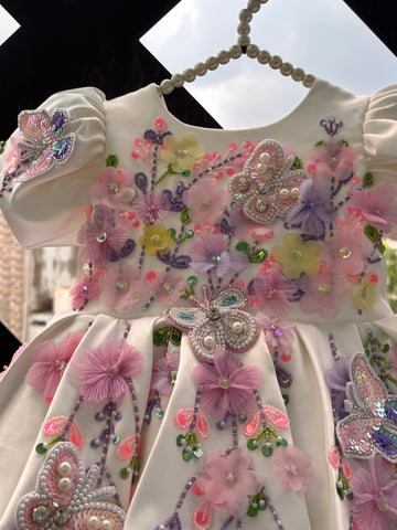White Handmade Dress