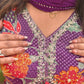 LD- 008 Printed Handmade Anarkali set