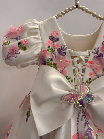 White Handmade Dress