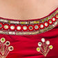 Cheery Red Anarkali